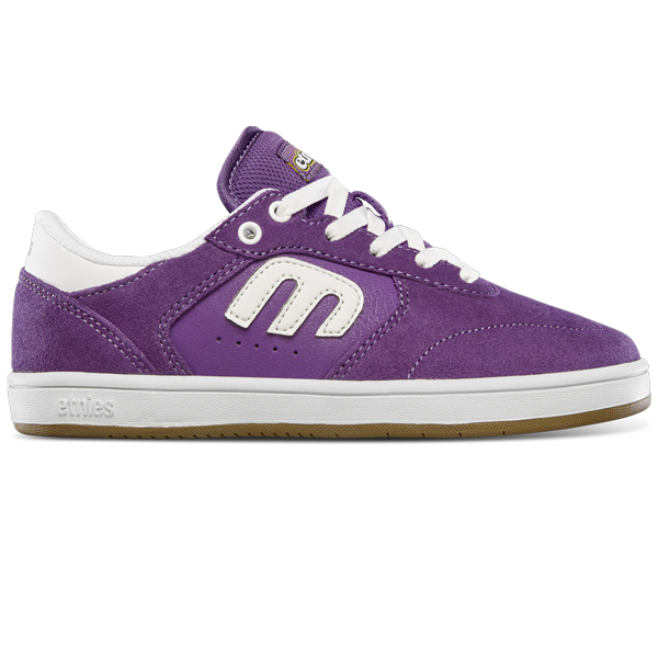 Etnies - Little Kids Windrow Purple/White Skate Shoes