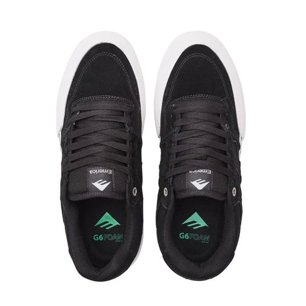 Emerica -Tilt G6 Vulc Black White Men Skate Shoes
