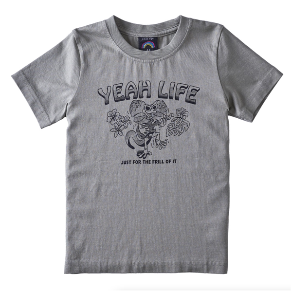 Yeah Life - No Frills Olive Kids Hemp Organic Cotton  T-Shirt