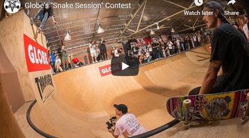 Truckstop 2nd place at Globe x Thrasher Snake Sessions