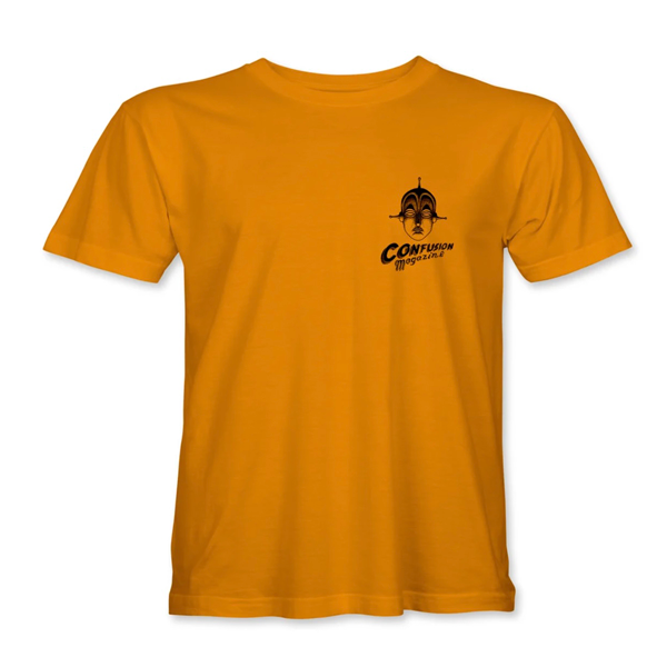Confusion Magazine - "Dystopia" T-Shirt Gold