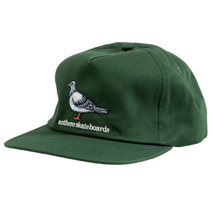 ANTIHERO -  Adjustable Lil Pigeon First Green Snapback Cap