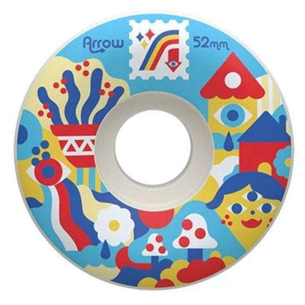 Arrow Wheels - Acid CS Formula 83B Skate Wheels