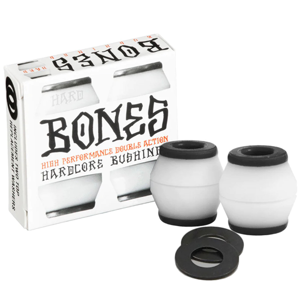 Bones - Hardcore Skateboard Truck Bushings - White