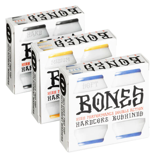 Bones - Hardcore Skateboard Truck Bushings - White