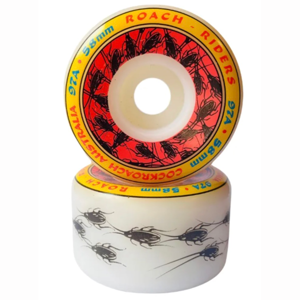 Cockroach - Roach Riders 97a 58mm Skateboard Wheels