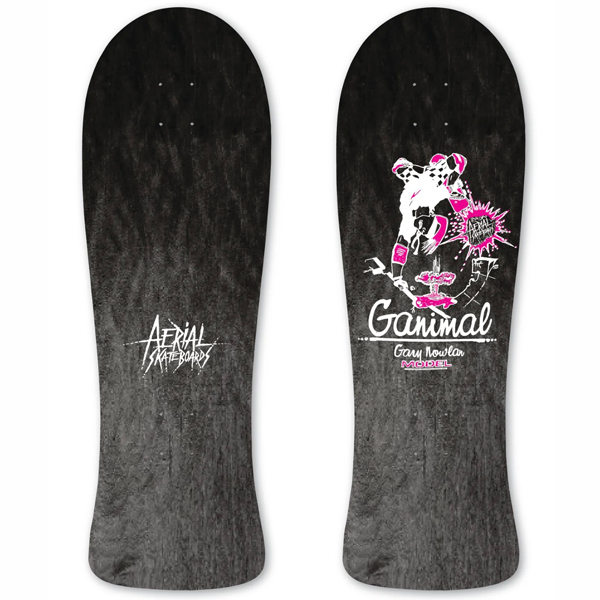 Cockroach - Ganimal Aerial Reissue Gary Nowlan Pro Model Black Veneer Skateboard Deck