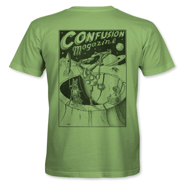 Confusion Magazine - "Dystopia" T-Shirt Pistachio