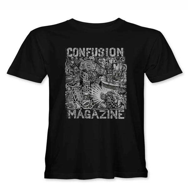 Confusion Magazine - "POOL" Black T-Shirt