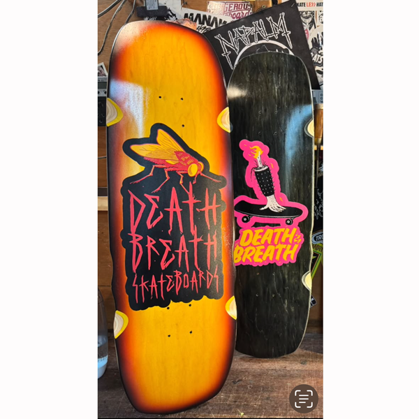 Death Breath - Double Shovel 9.5" Skateboard Deck