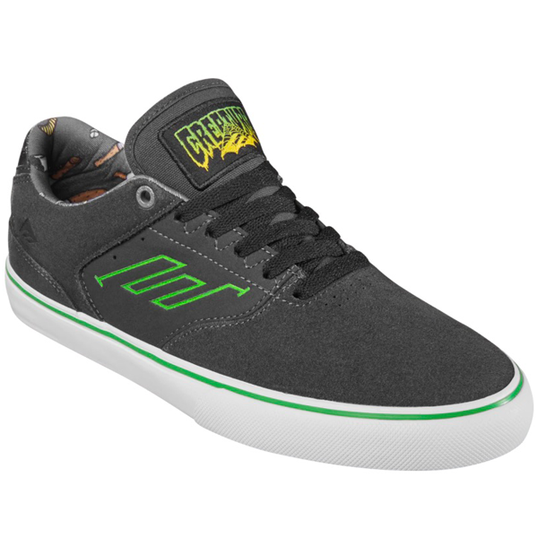 Emerica - Low Vulc X Creature Charcoal Men Skate Shoes