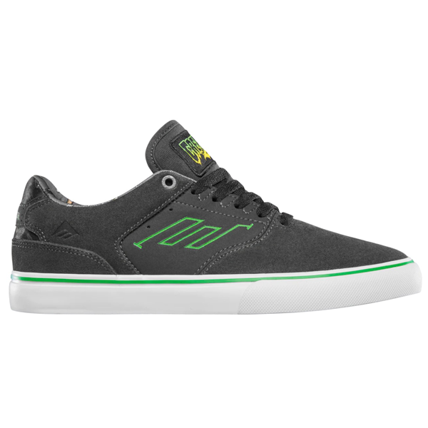 Emerica - Low Vulc X Creature Charcoal Men Skate Shoes