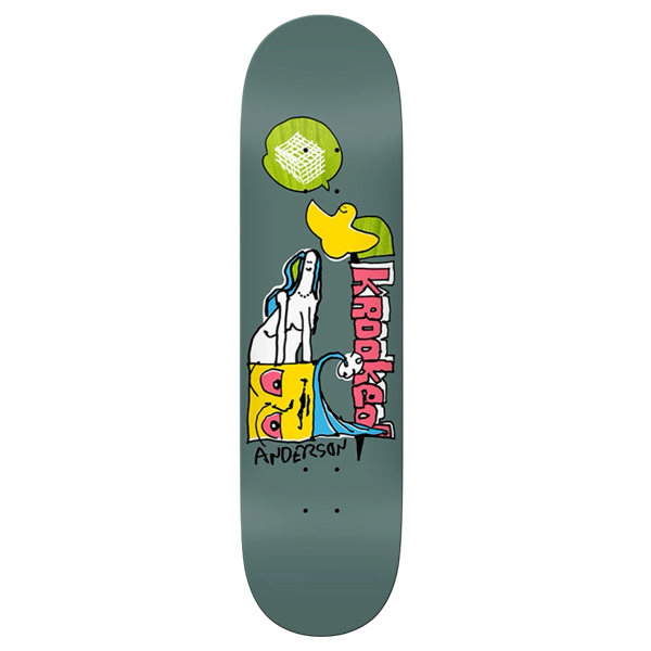 Krooked - Hatter Anderson 8.25" Skateboard Deck