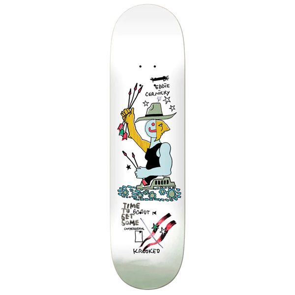 Krooked - Cernicky Get Sum 8.5" Skateboard Deck