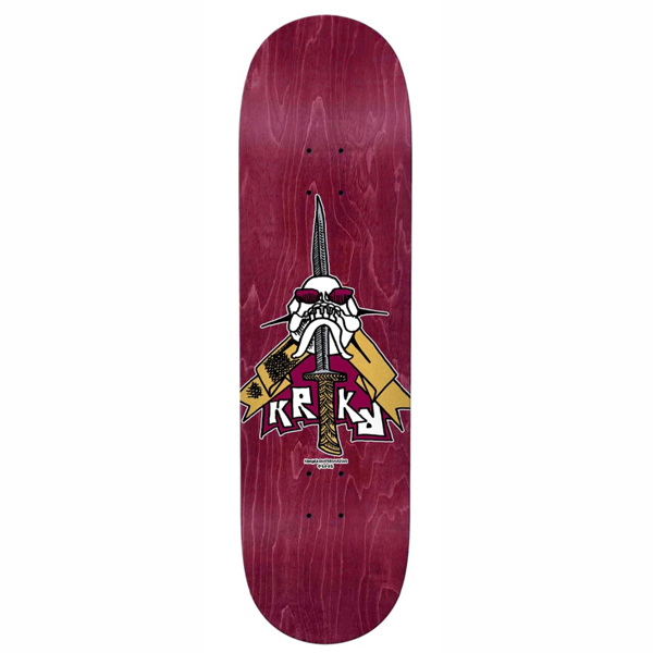 Krooked - Team Skull Sword 8.75" Skateboard Deck