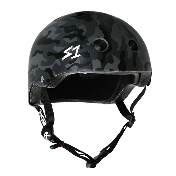 S-One - S1 Lifer Black Camo Skate Helmet