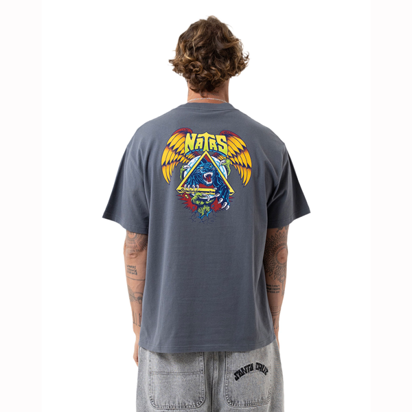 Santa Cruz - Natas SC Panther Dark Grey Men T-Shirt
