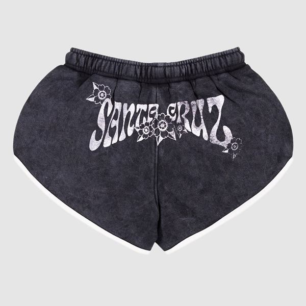 Santa Cruz - Strange Hibiscus Retro Track Shorts