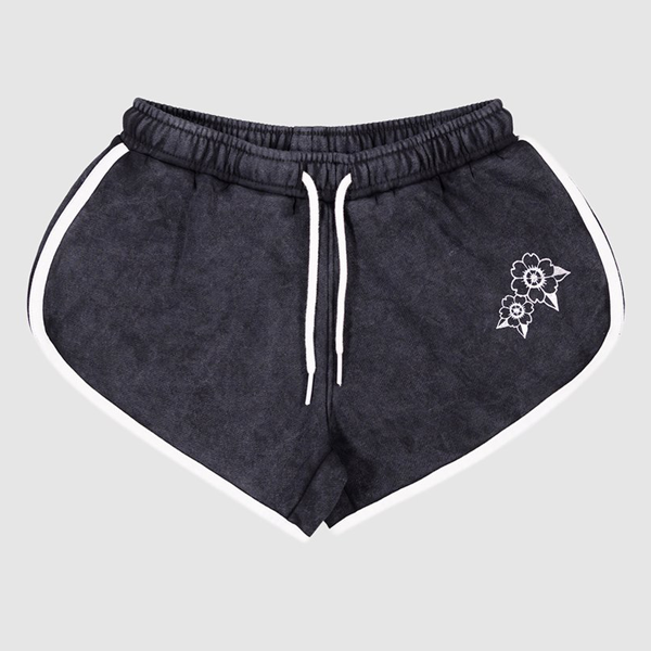 Santa Cruz - Strange Hibiscus Retro Track Shorts