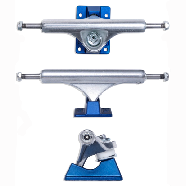 Slappy - ST1 Hollow Blue/Sliver Skateboard Trucks