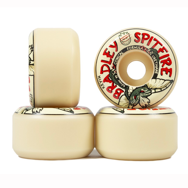 Spitfire - Formula Four Bradleys Conical 99d 52mm Skate Wheels