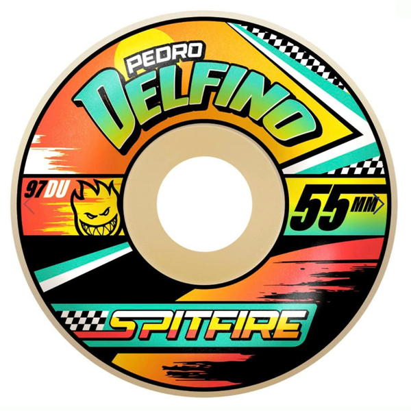 Spitfire - Formula Four Delfino Turbo Radials Full 97a Skate Wheels