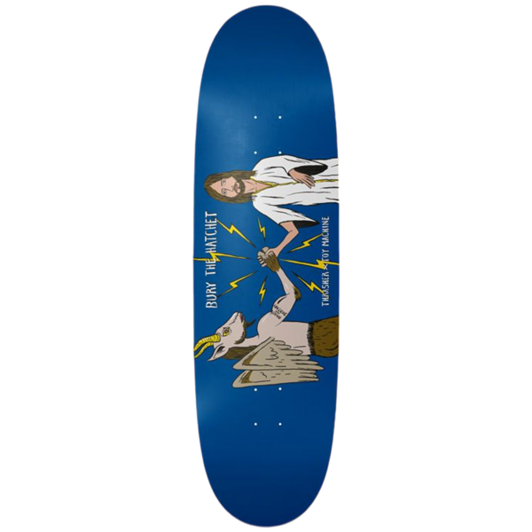 Toy Machine - Thrasher Bury The Hatchet 8.8" Egg Shape Skateboard Deck