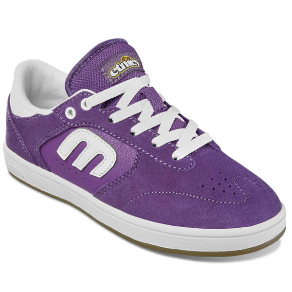 Etnies - Little Kids Windrow Purple/White Skate Shoes