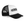 Load image into Gallery viewer, Truckstop Sk8 - Trucker Freightliner Logo Cap Flat Peak Black &amp; White
