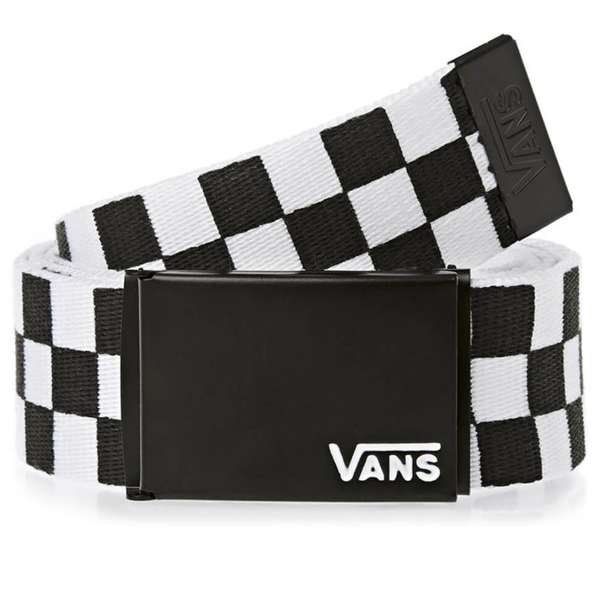 Vans - Long Depster Web Belt Black/White Checker