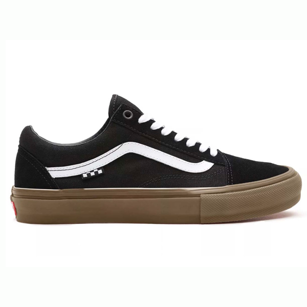 Vans - Skate Old Skool Black/White/Gum Men Skate Shoes