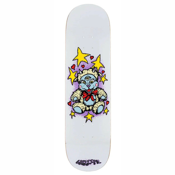 Welcome - Lamby On Evil Twin White 8.5" Skateboard Deck
