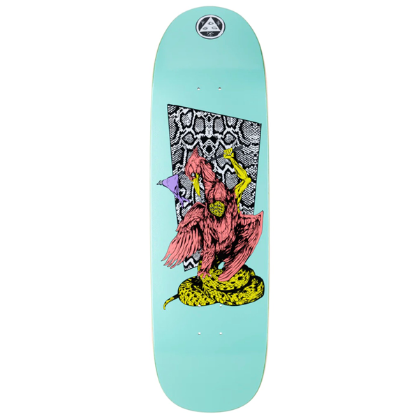 Welcome - Twenty Eyes on Boline Teal 9.25" Skateboard Deck