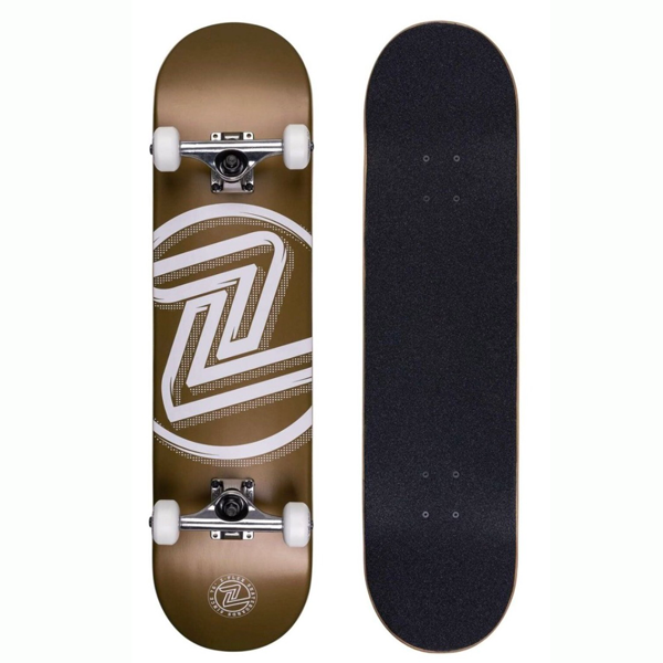 Z Flex - Logo Gold 7.875" Complete Skateboard