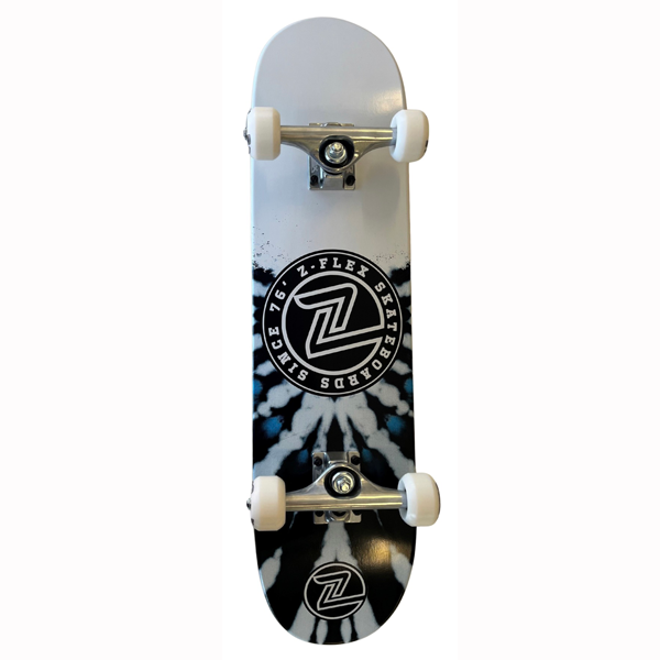 Z Flex - Water Tie Dye Mini 7.25" Complete Skateboard