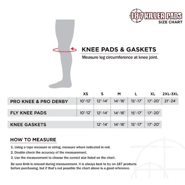 187 Killer Pads - Pro Derby Knee Black/Blue (AVAILABLE ONLINE ONLY) Skate Pads