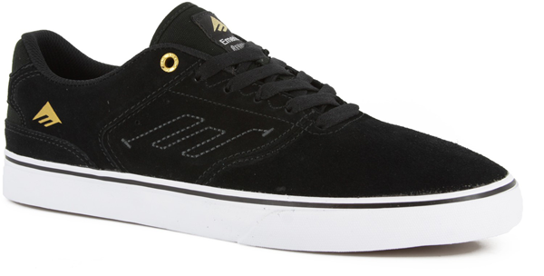 Emerica Low Vulc Black White Men Skate Shoes Truckstop Sk8