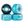 Load image into Gallery viewer, Welcome - Orbs Specters  Swirls Blue/White 56mm Skate Wheels
