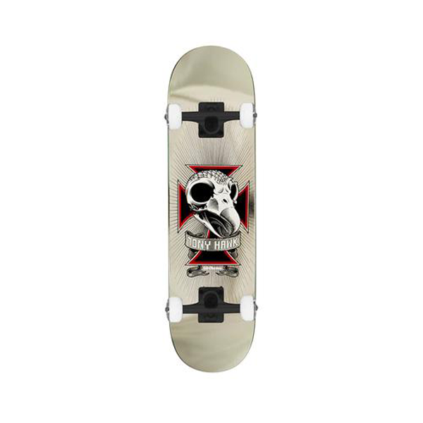 Birdhouse - LVL 1 Skull Chrome Foil 7.75 Complete Skateboard