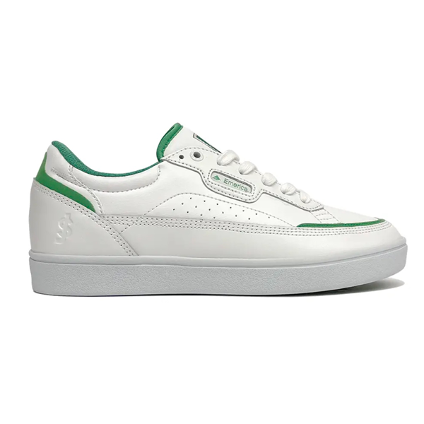 Emerica - Gamma X Shake Junt White/Green Mens Skate Shoes