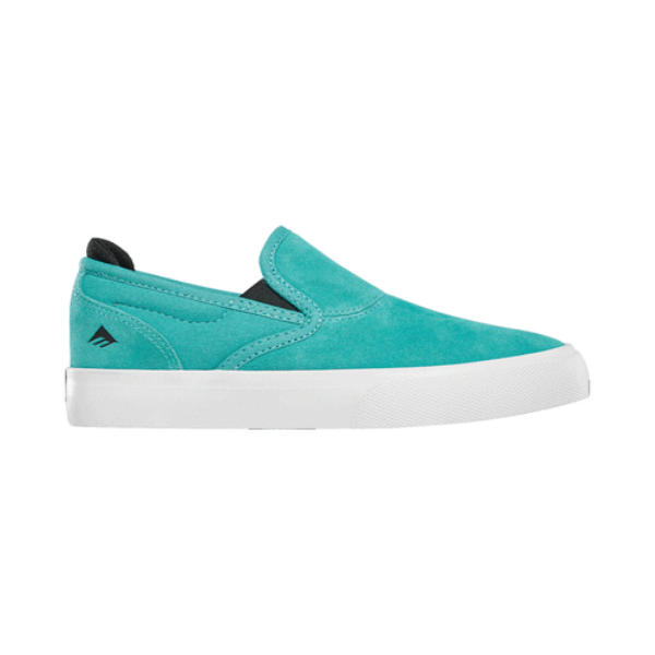 Emerica - Youth Wino G6 Slip-On Aqua Kids Skate Shoes