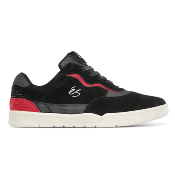 ES - Melange Black Noir Black/Red/White Skateboard Shoes