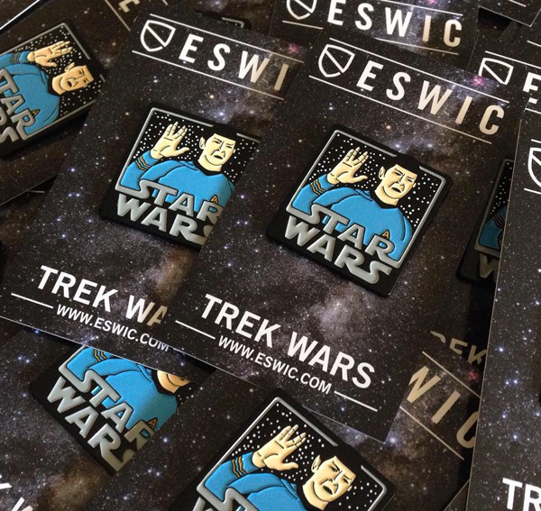 Eswic - Trek Wars Enamel Pin