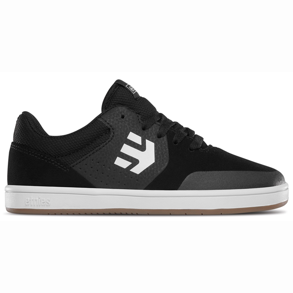 Etnies - Kids Marana Black/Gum/White Skate Shoes