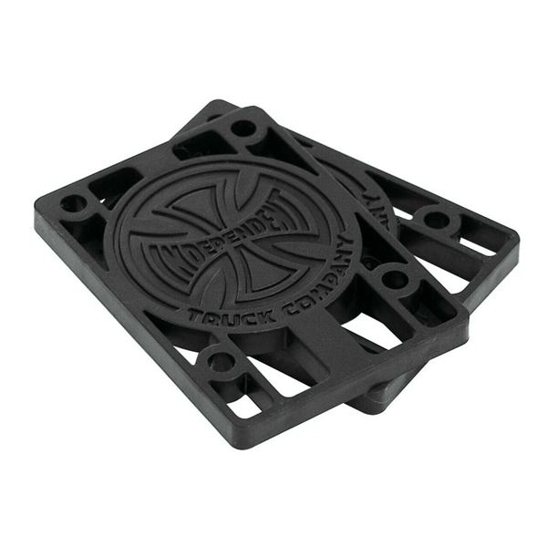 Independent - 1/4 Risers Black 2 Pack
