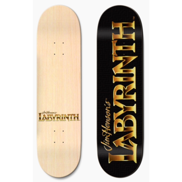 MADRID - Madrid X Labyrinth LOGO 3D PRINT 8.5" Skateboard Deck