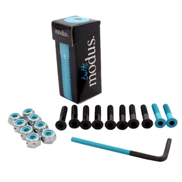 Modus - Black And Blue Hardware Allen Key Skate Bolts
