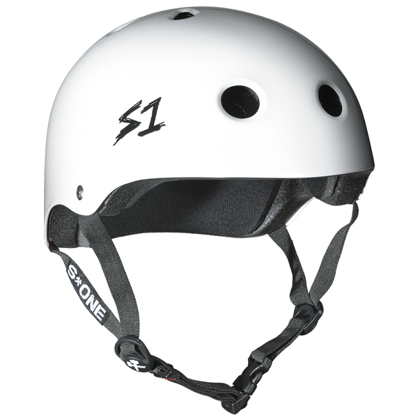 S-One - S1 Mini Lifer White Gloss Skate Helmet