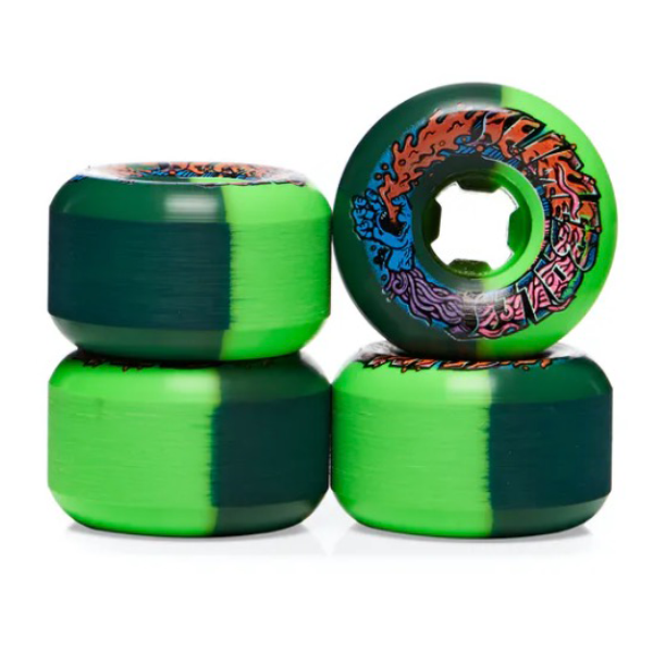 Santa Cruz - Greetings Speed Balls Green/Black 99a 56mm Wheels
