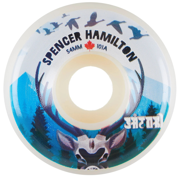 SATORI - Spencer Hamilton Canada 101a (conical shape) Size: 54mm Skate Wheels